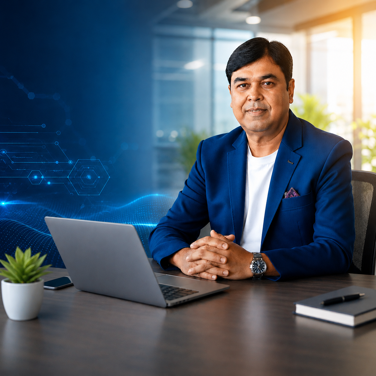 Sunil Shukla, founder of Smart MetaLogic AI