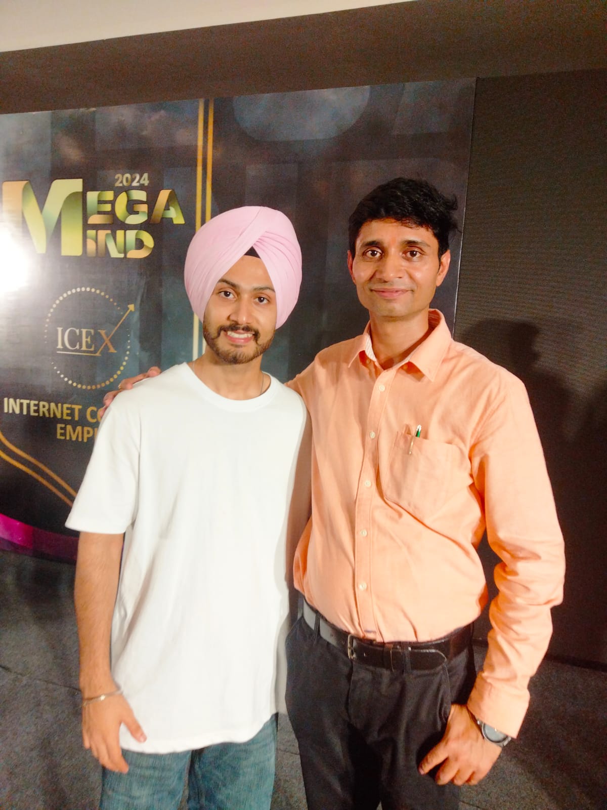Avnish Pandey connecting with industry leaders at a business event