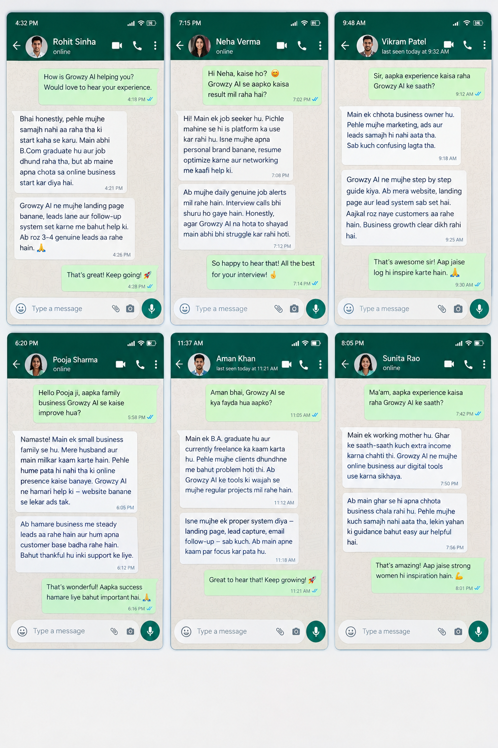 Student testimonial