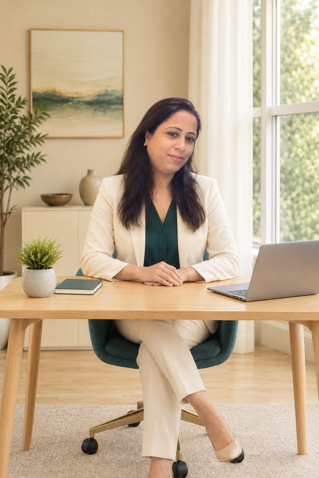 AdsPro Growth founder at desk, ready to help clinics grow with Meta Ads