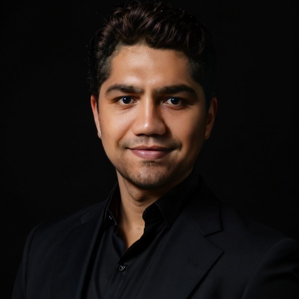 AI Visibility System founder in conversation with a professional services client
