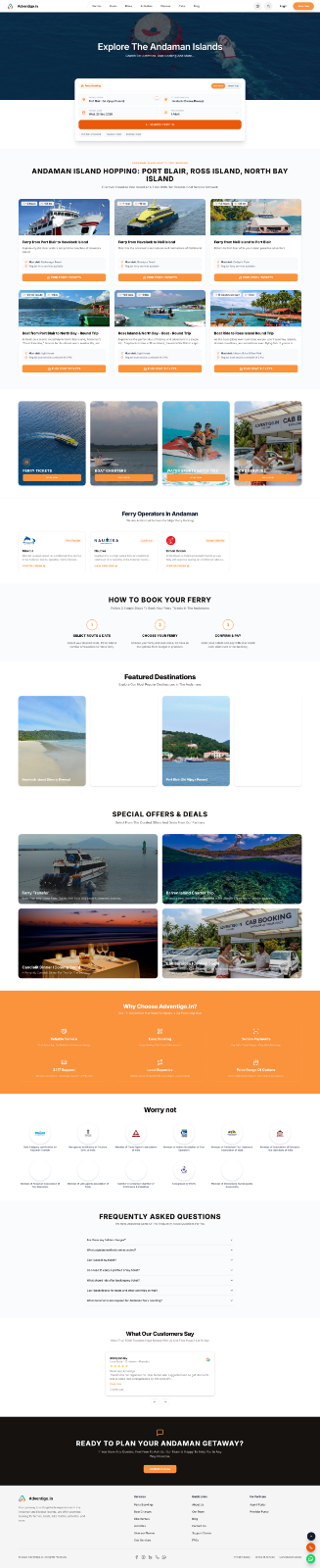 Adventigo travelers enjoying a scenic Andaman island experience